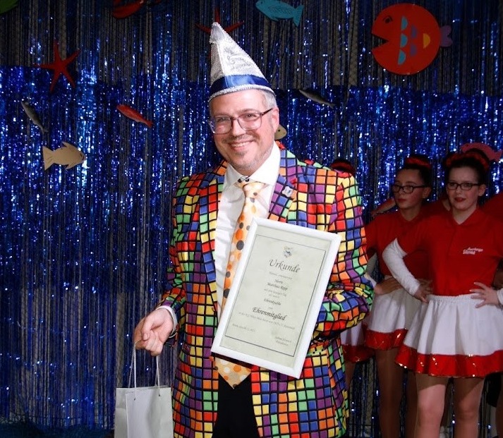 Ehrenmitgliedschaft für Matthias Repp (Krabbe&nbsp;Matthes)